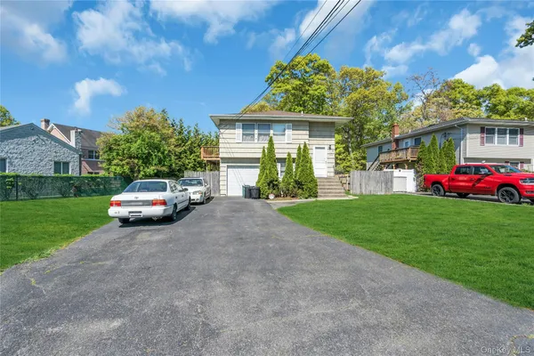 a view of a house with a garden