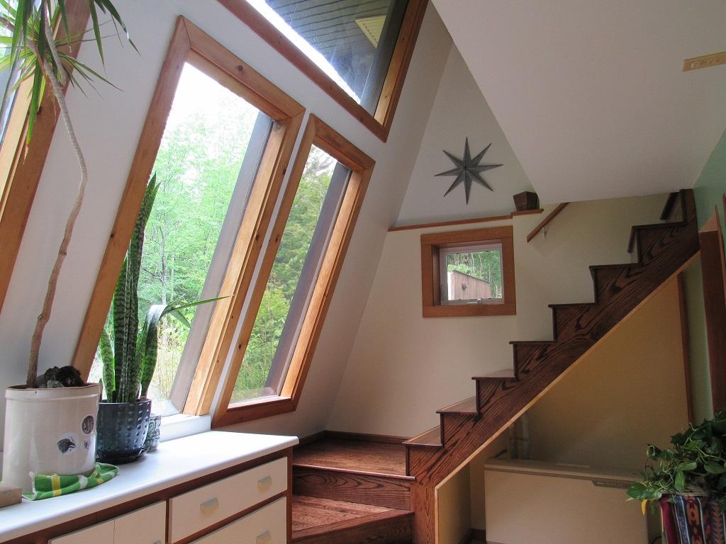 233 Goosepecker Ridge Road Montville, ME 04941 - Photo 27 of 29 Stairway to Main Level
