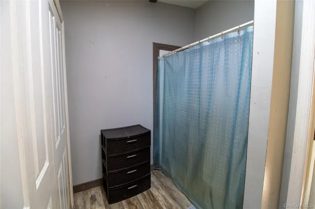 a view of closet area