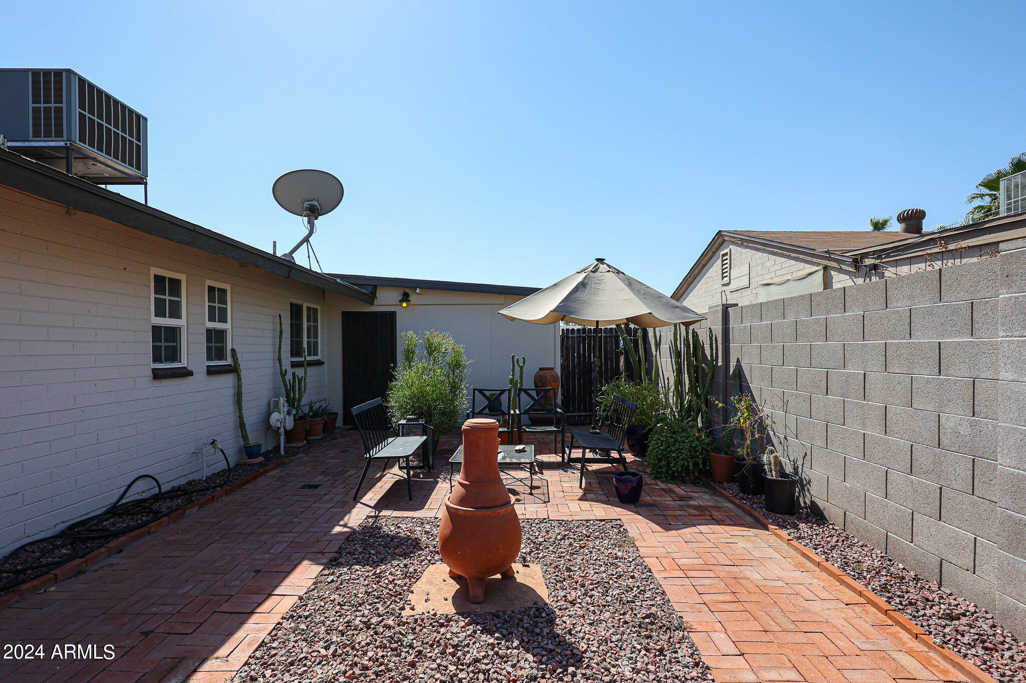 4634 East Almeria Road Phoenix, AZ 85008 - Photo 31 of 43 Paved Patio Area