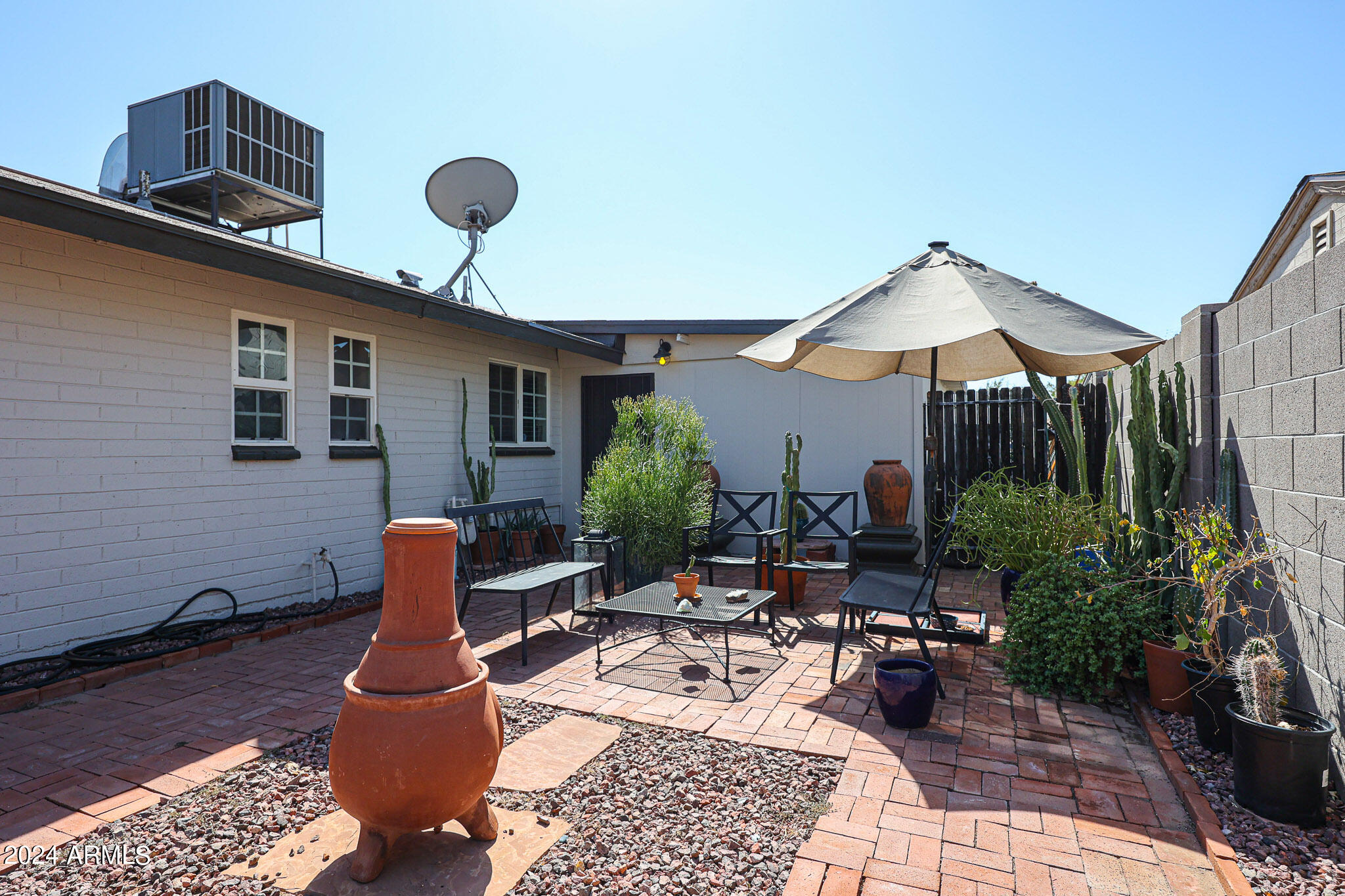 4634 East Almeria Road Phoenix, AZ 85008 - Photo 32 of 43 Nice View of Newer AC