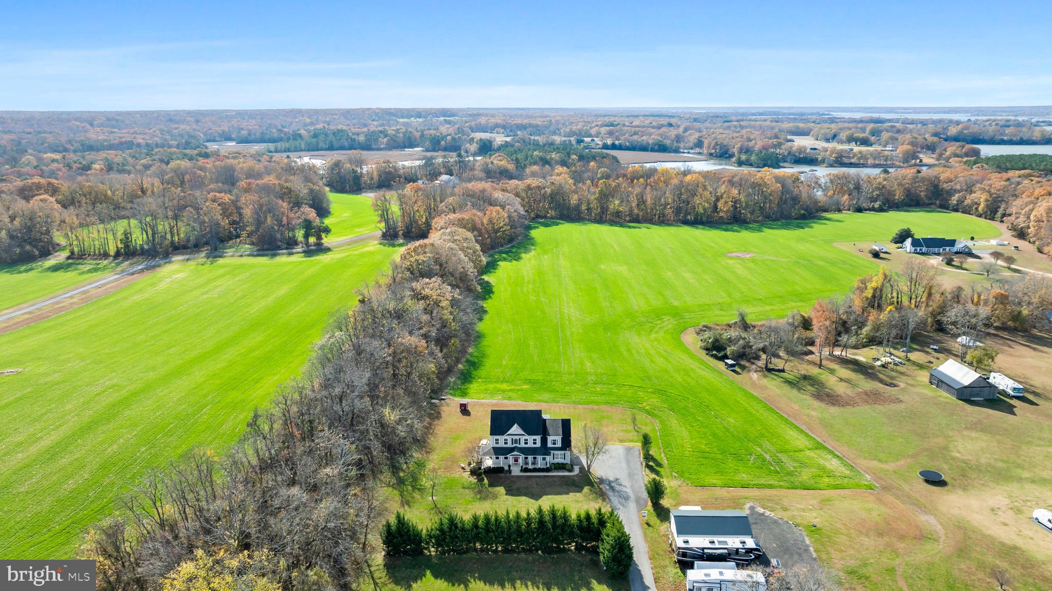 1965 Lowery Road Huntingtown, MD 20639 - Photo 52 of 54 an aerial view of a city with lawn chairs