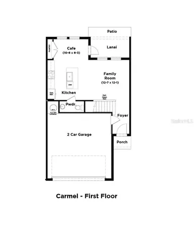 a picture of a floor plan