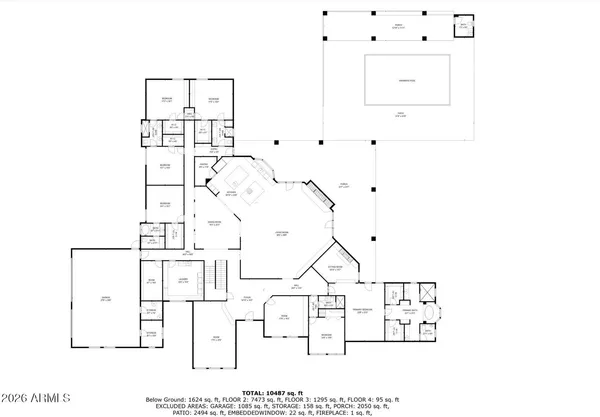 a picture of a floor plan