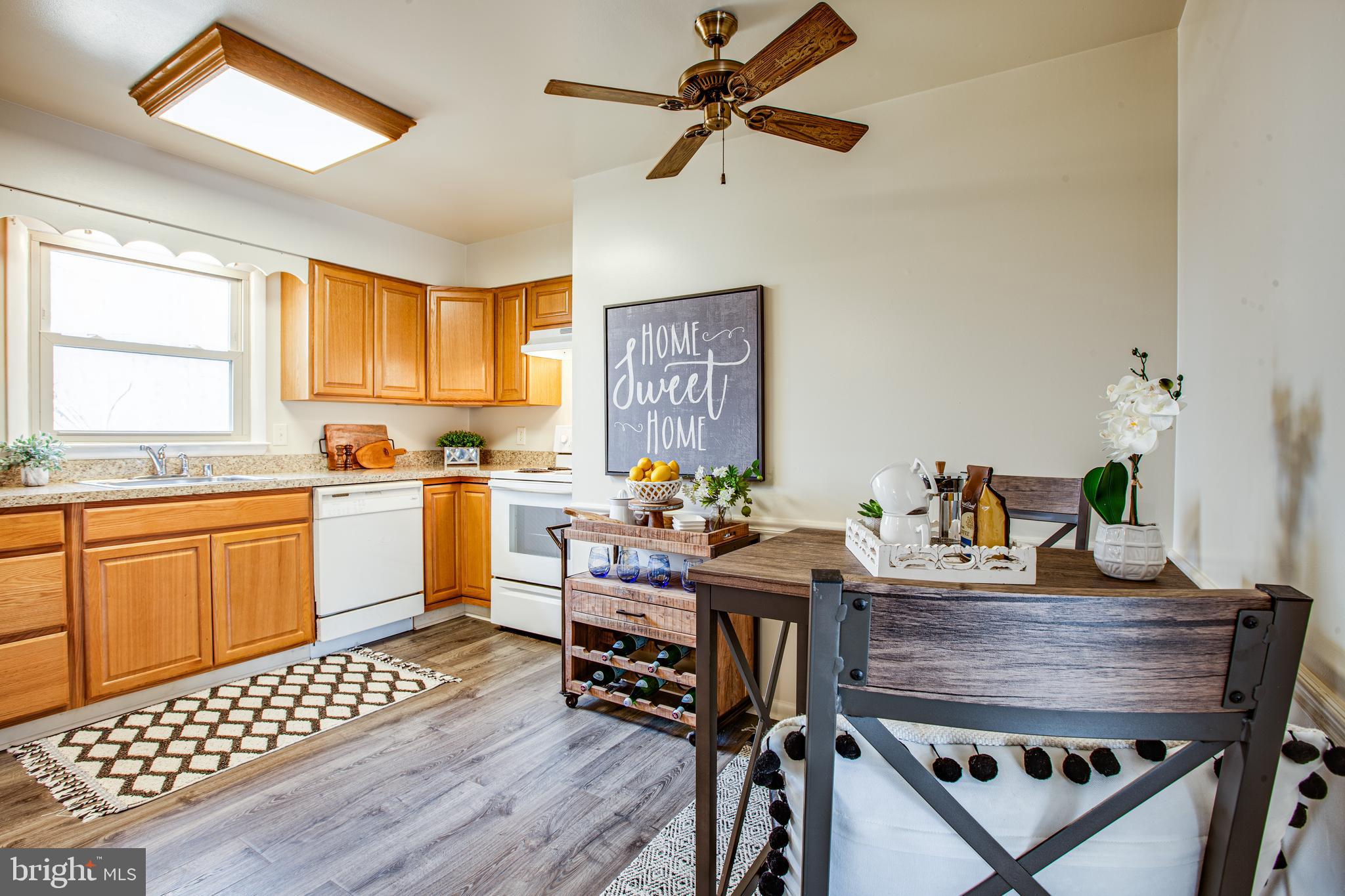 LVP flooring in your eat in kitchen.