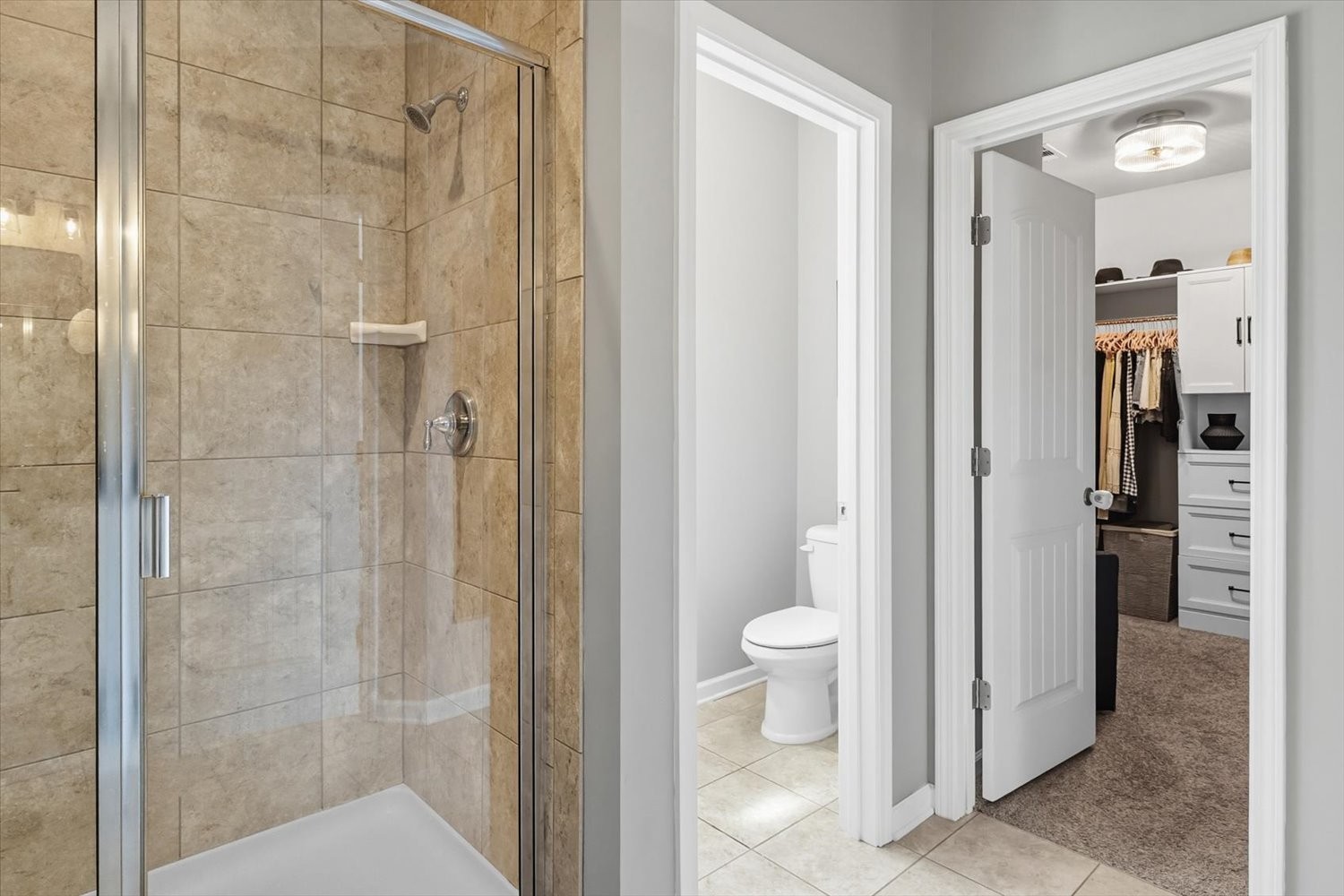 4706 Venito Street Mount Juliet, TN 37122 - Photo 17 of 39 a bathroom with a shower and a sink