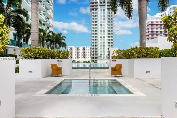 a view of outdoor space yard and swimming pool