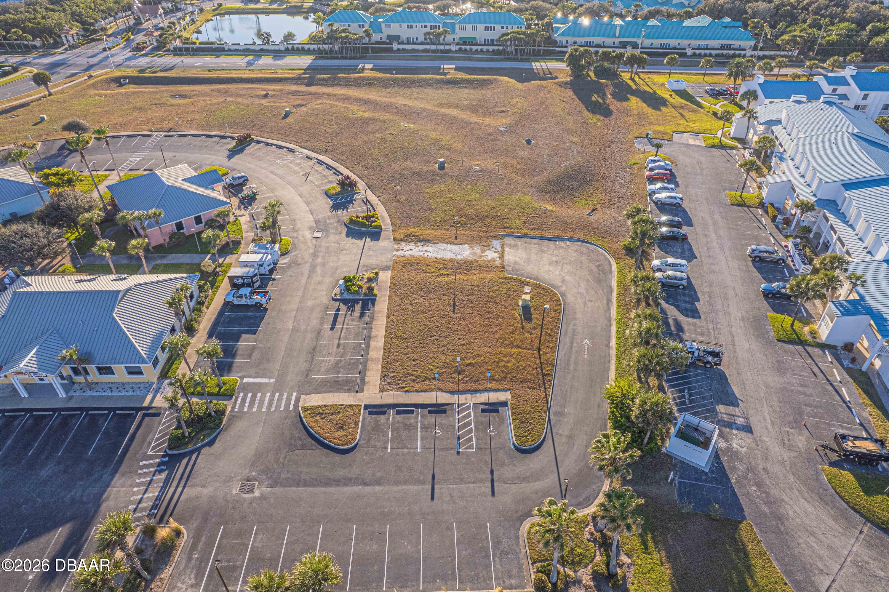 4598 South Atlantic Avenue Ponce Inlet, FL 32127 - Photo 4 of 7 an aerial view of a house with outdoor space