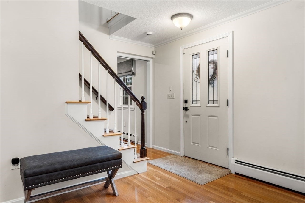 6 Ridge Hill Way Andover, MA 01810 - Photo 2 of 42 a view of entryway and hall with wooden floor