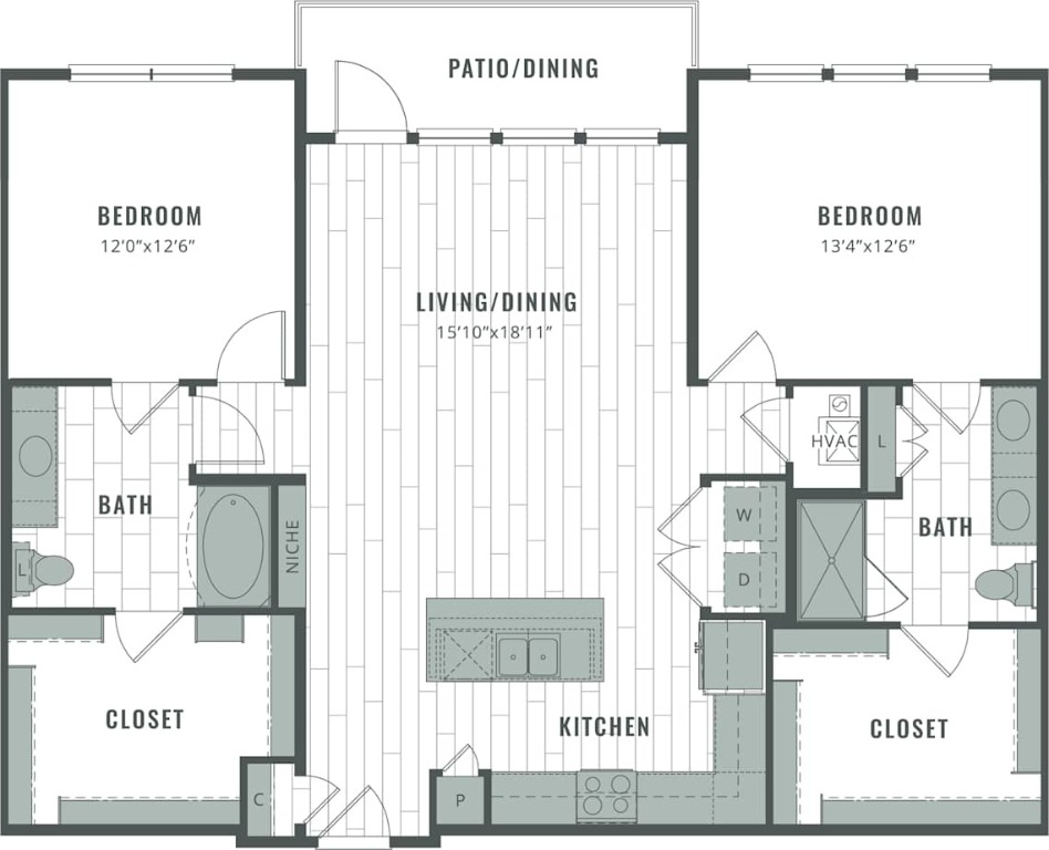 6107 East Riverside Drive, Unit 304 Austin, TX 78741 - Photo 3 of 18 Up To 10 Weeks Free
*Contact the leasing office for more details*