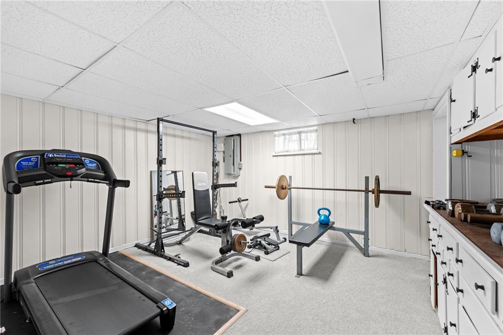 800 Burchfield Road Allison Park, PA 15101 - Photo 23 of 30 a view of a room with gym equipment