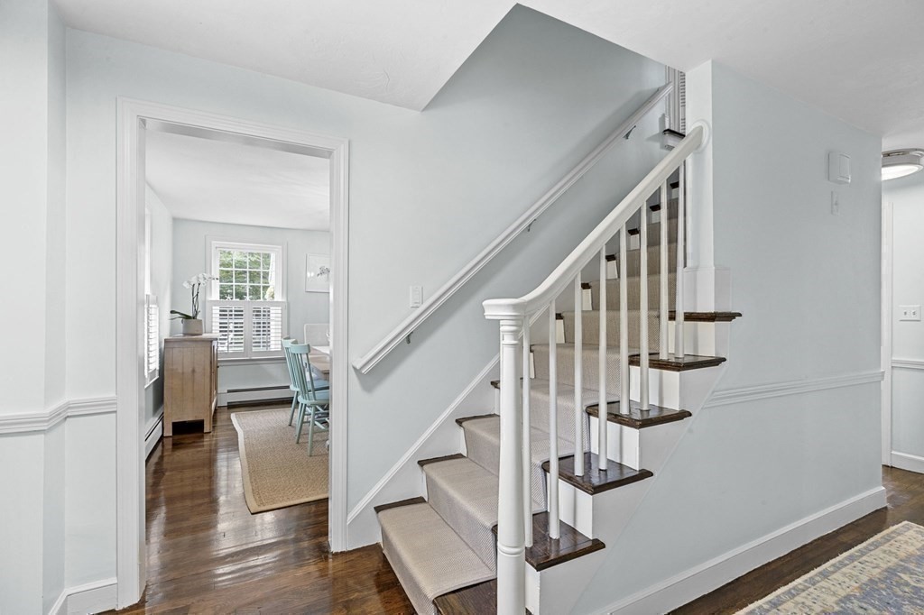 37 Old Forge Road Scituate, MA 02066 - Photo 28 of 42 a view of entryway and hall with wooden floor