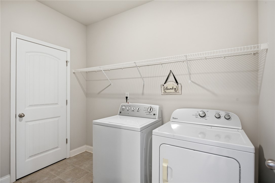 120 Jones Creek Circle Anderson, SC 29621 - Photo 17 of 43 This functional laundry room includes efficient appliances and convenient storage space.