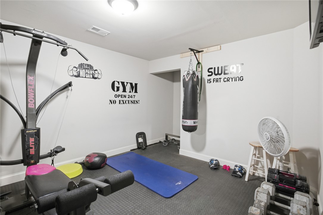 120 Jones Creek Circle Anderson, SC 29621 - Photo 38 of 43 This dedicated exercise room offers a functional space for fitness activities.