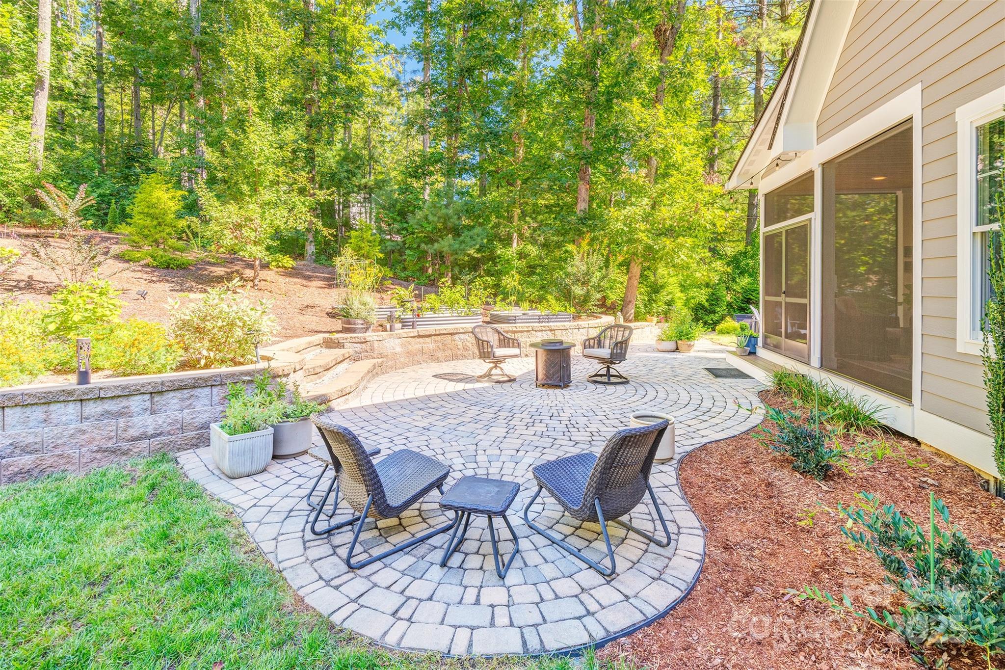 21 Ducketts Grove Road Fletcher, NC 28732 - Photo 35 of 42 a view of an outdoor sitting space