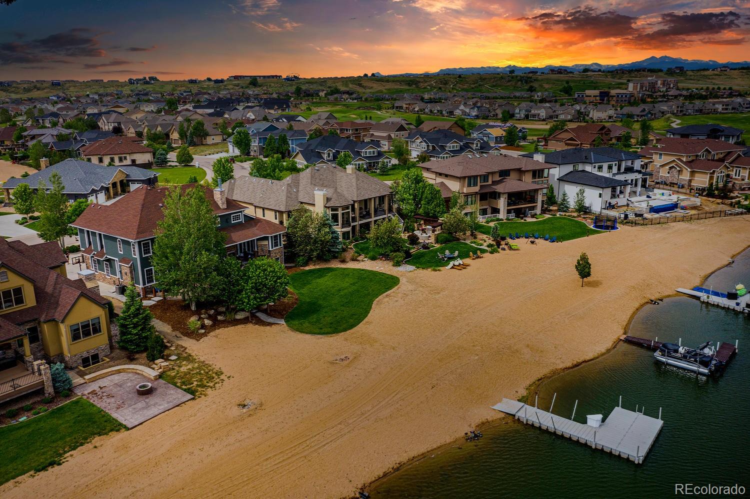 1820 Seashell Court Windsor, CO 80550 - Photo 35 of 40 an aerial view of multiple house