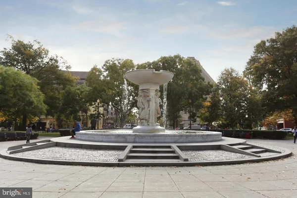 a view of a building with retail shop
