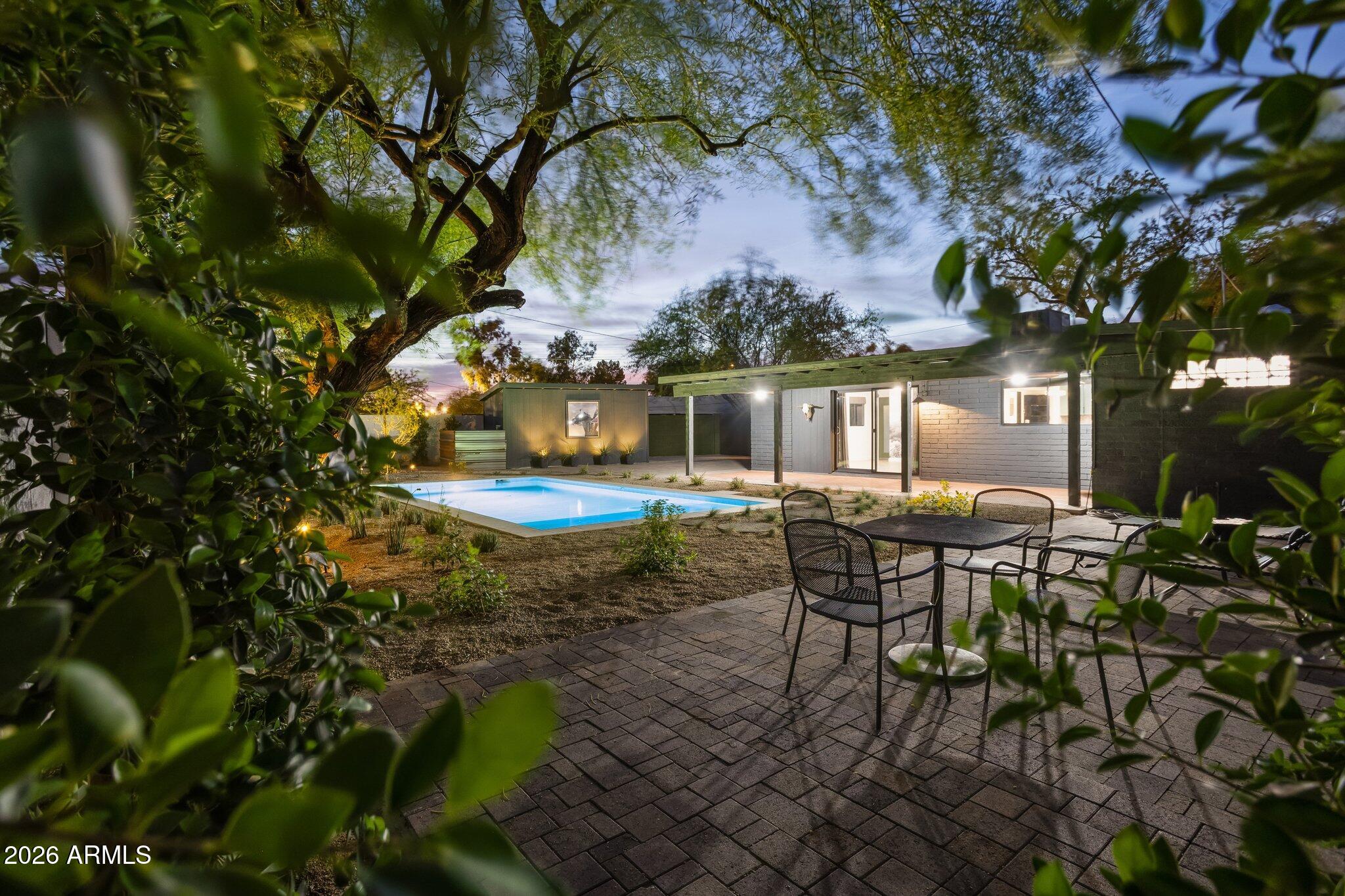 8015 East Coronado Road Scottsdale, AZ 85257 - Photo 30 of 93 View from paver patio