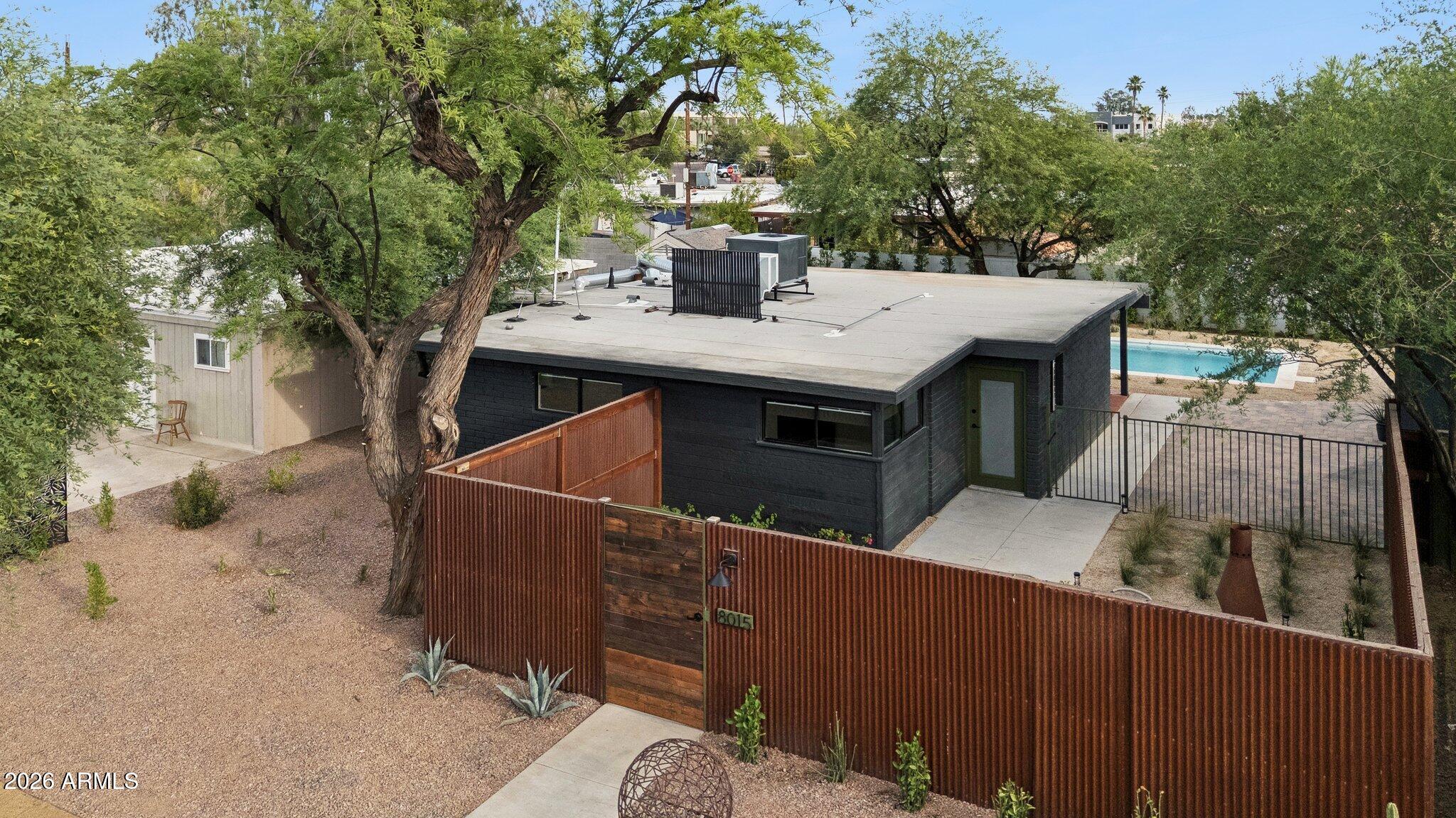 8015 East Coronado Road Scottsdale, AZ 85257 - Photo 43 of 93 ~75% of the lot is fenced
