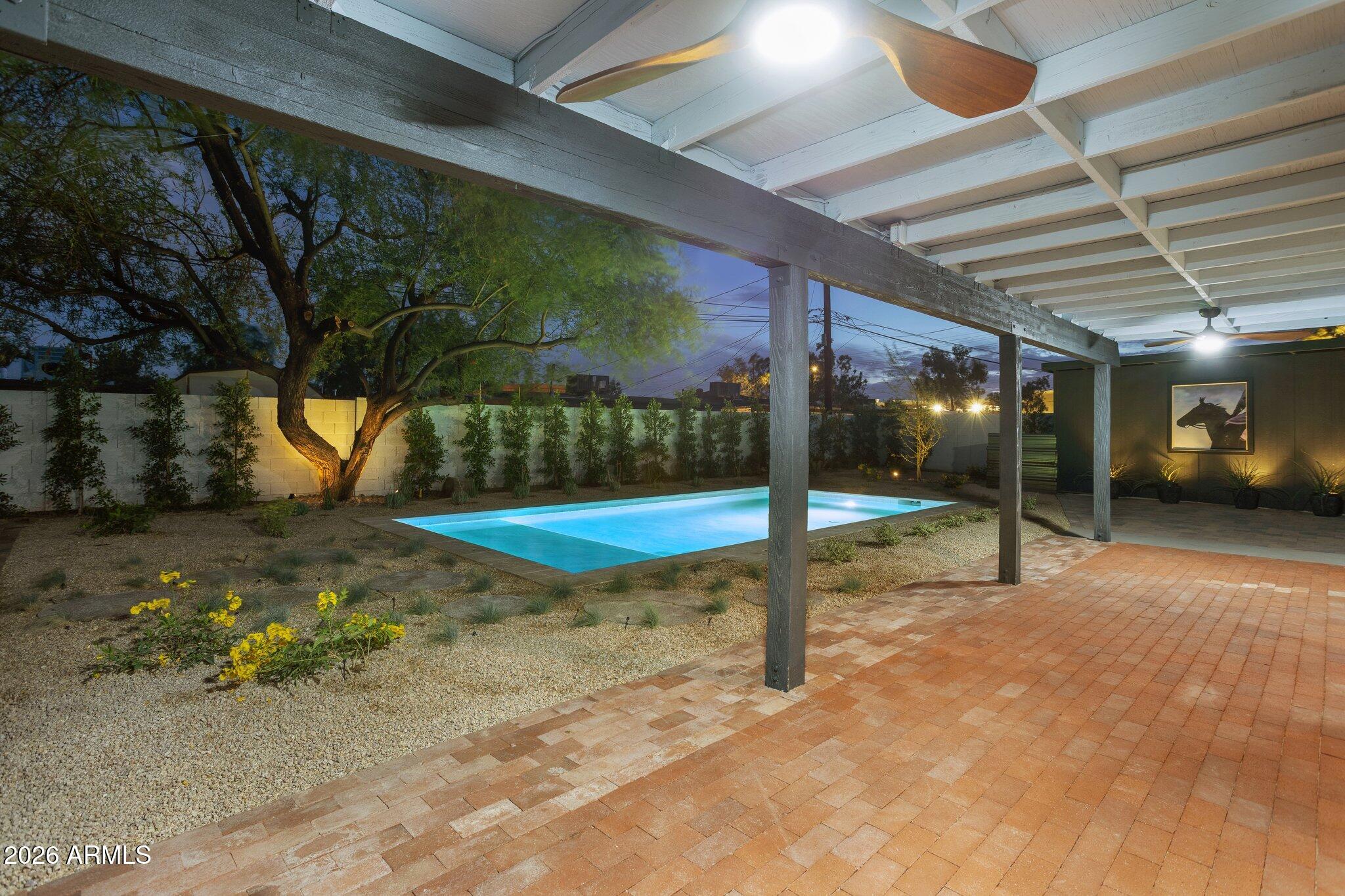8015 East Coronado Road Scottsdale, AZ 85257 - Photo 65 of 93 Covered patio view to pool