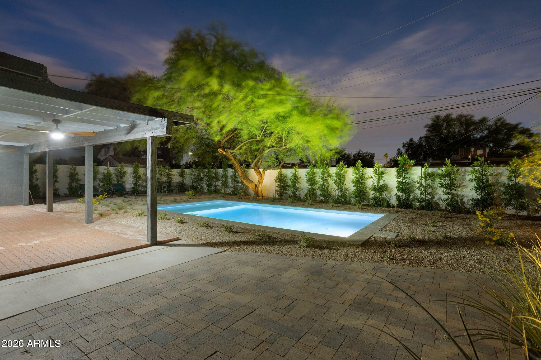 8015 East Coronado Road Scottsdale, AZ 85257 - Photo 67 of 93 Covered patio overlooks pool