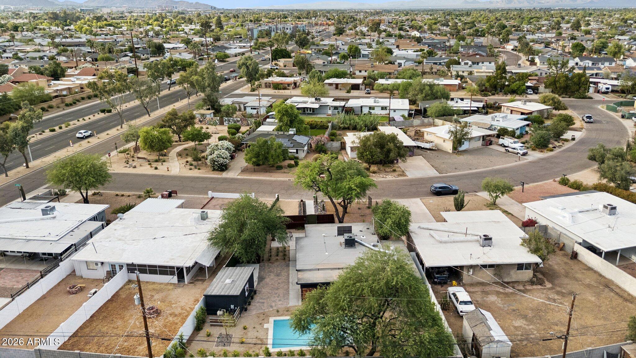 8015 East Coronado Road Scottsdale, AZ 85257 - Photo 82 of 93 Aerial view