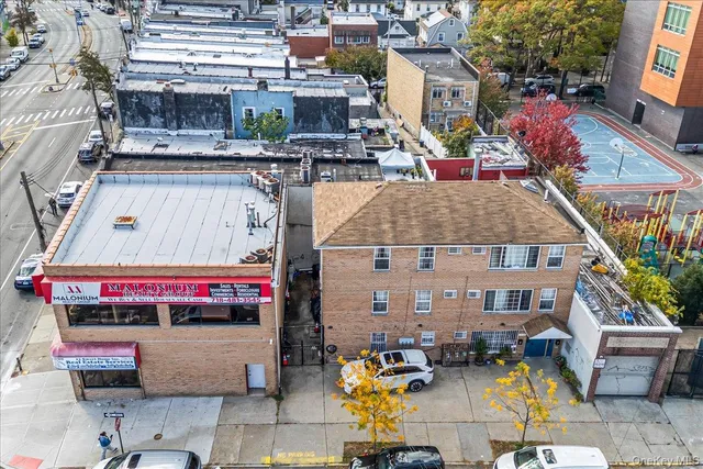 a view of a street with cars
