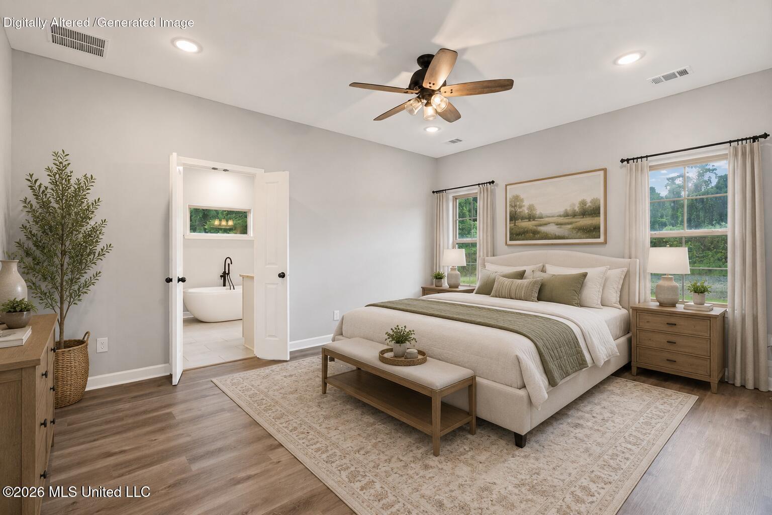 167 Chulahoma Road Holly Springs, MS 38635 - Photo 14 of 41 Romantic Primary Suite