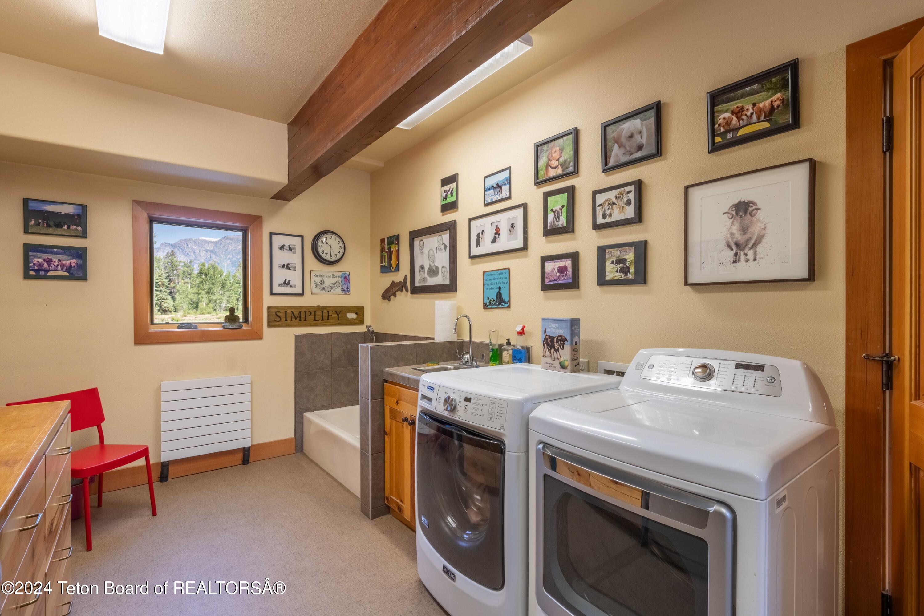 155 East Buck Mountain Road Jackson, WY 83001 - Photo 40 of 50 Laundry/kennel/dog wash