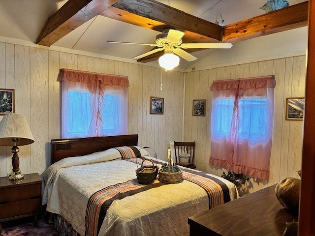 5226 Blood Road Marienville, PA 16239 - Photo 17 of 44 a bedroom with bed and a chandelier