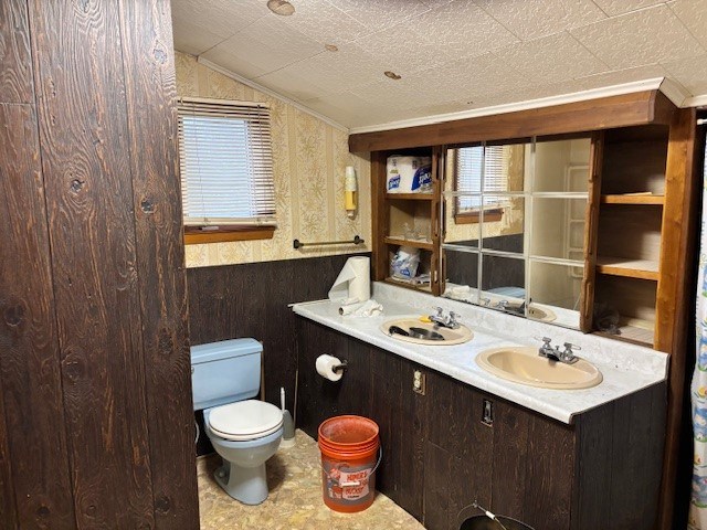 5226 Blood Road Marienville, PA 16239 - Photo 21 of 44 a bathroom with a sink and a toilet