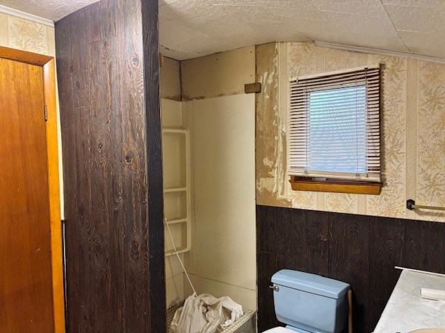 5226 Blood Road Marienville, PA 16239 - Photo 22 of 44 a bathroom with a toilet a sink and a window
