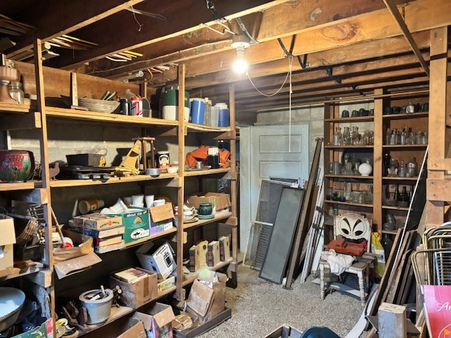5226 Blood Road Marienville, PA 16239 - Photo 32 of 44 a view of store room with racks