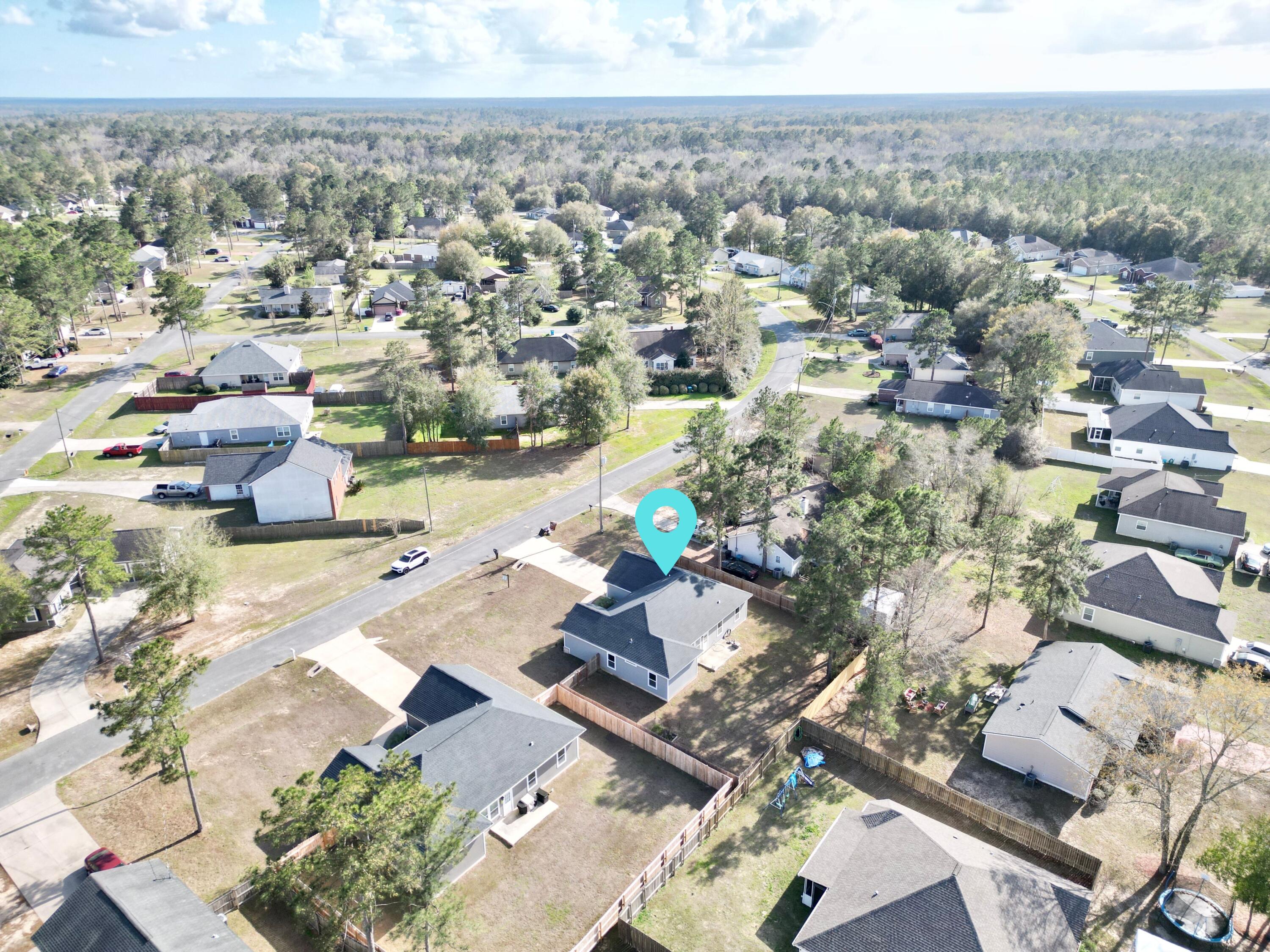 122 Loblolly Circle Midway, FL 32343 - Photo 38 of 38 an aerial view of residential houses with outdoor space