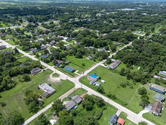 an aerial view of city