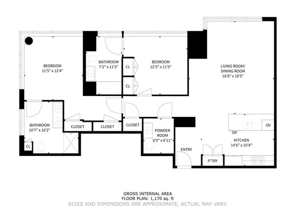 $9,800 | 135 Seaport Boulevard, Unit 2001, Boston, MA 02210