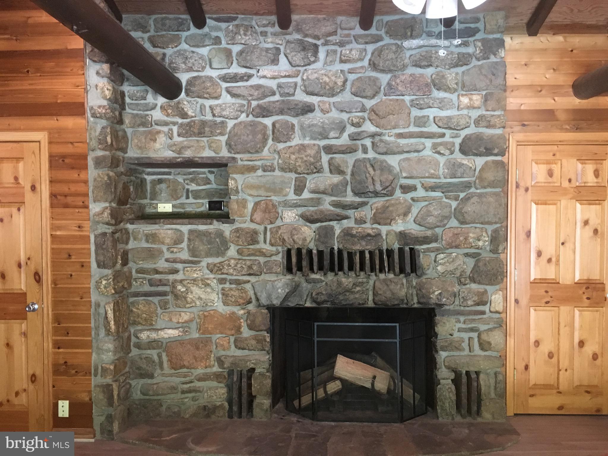 6157 Wilson Road Marshall, VA 20115 - Photo 11 of 35 a close view of a fireplace
