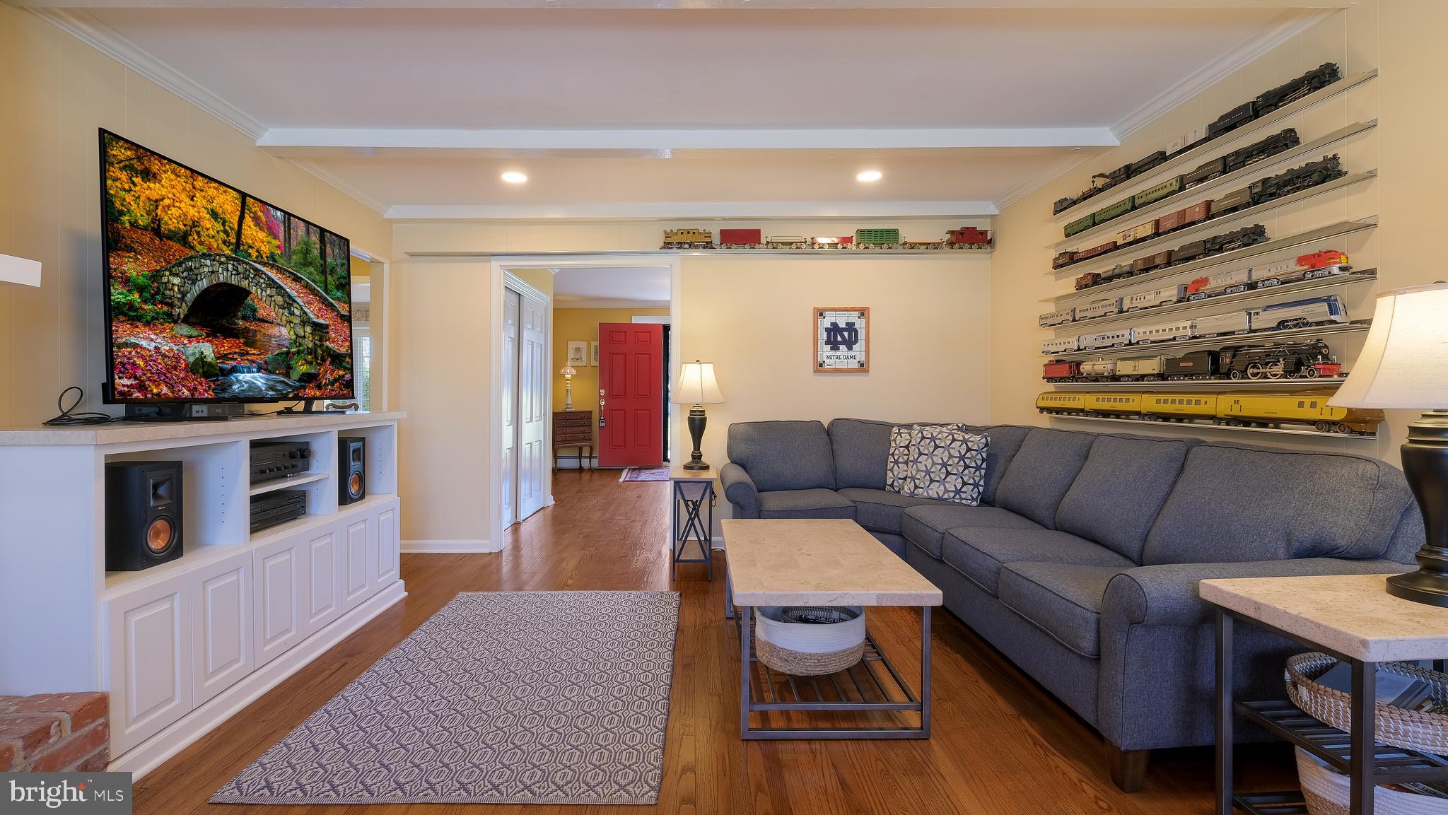 12 Pine Valley Road Doylestown, PA 18901 - Photo 24 of 63 a living room with furniture and a flat screen tv