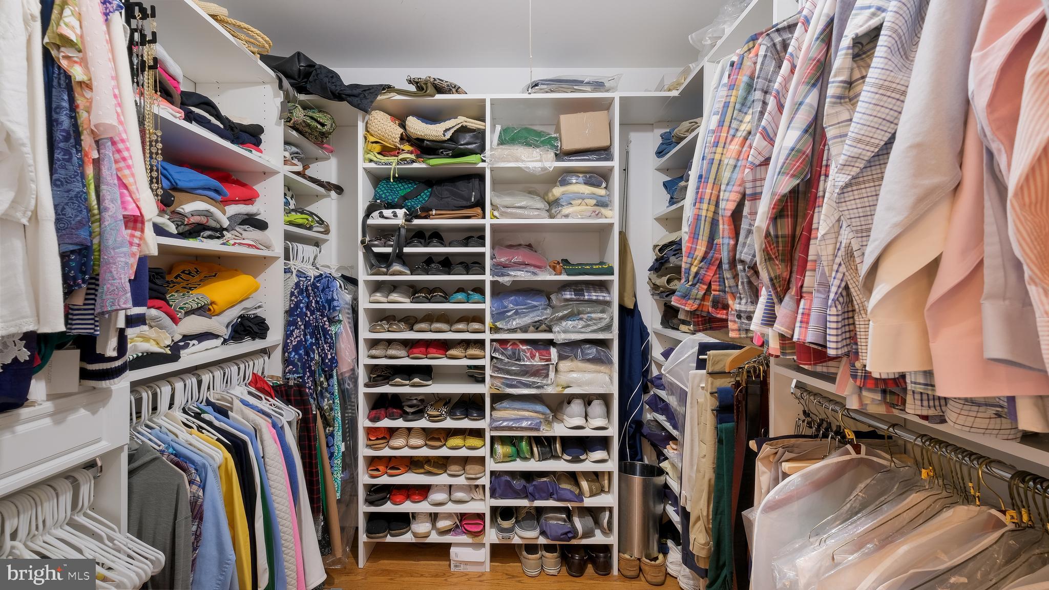 12 Pine Valley Road Doylestown, PA 18901 - Photo 29 of 63 a view of walk in closet with clothes and shoes