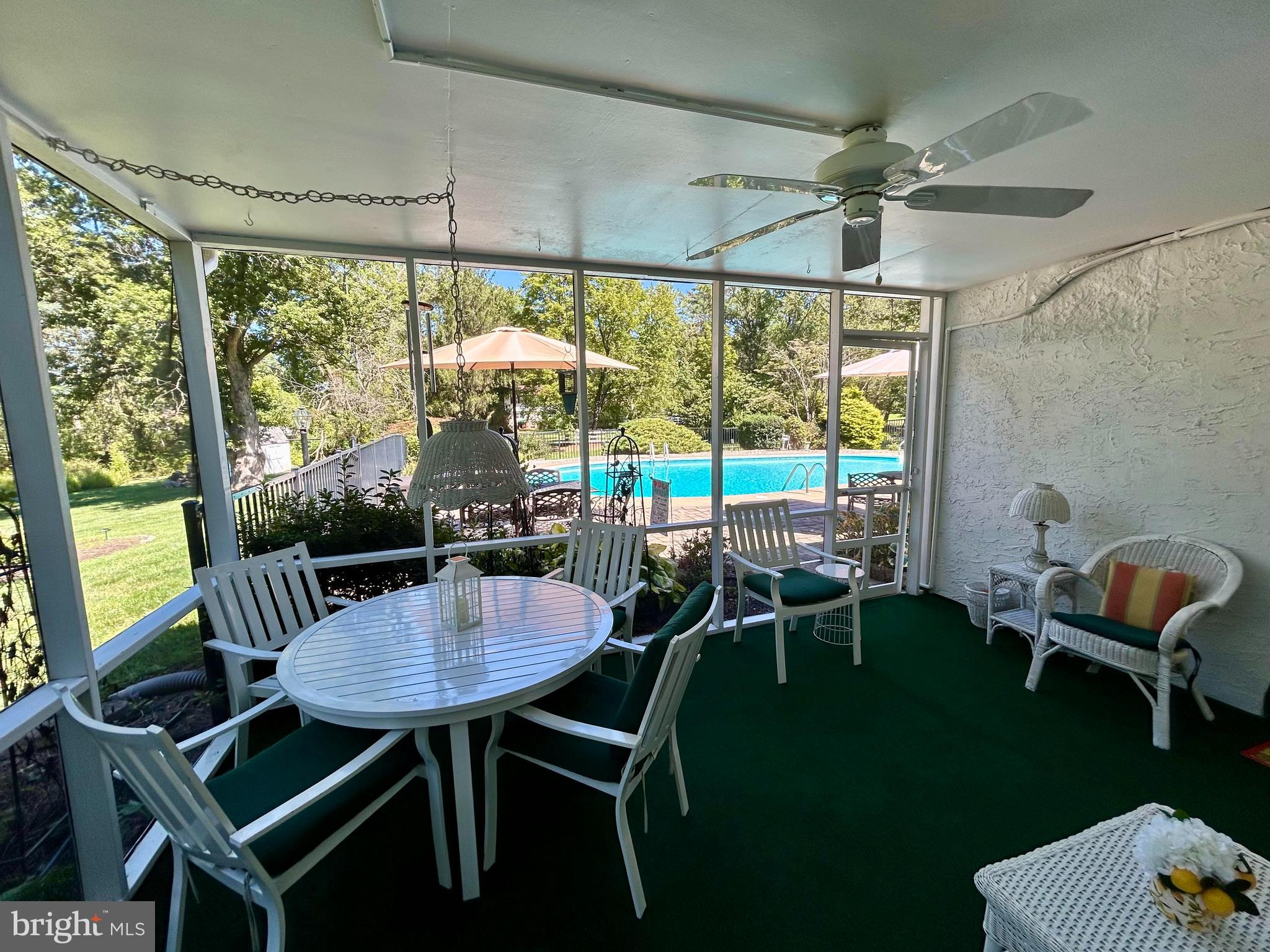 12 Pine Valley Road Doylestown, PA 18901 - Photo 40 of 63 a view of a dining room with furniture window and outside view