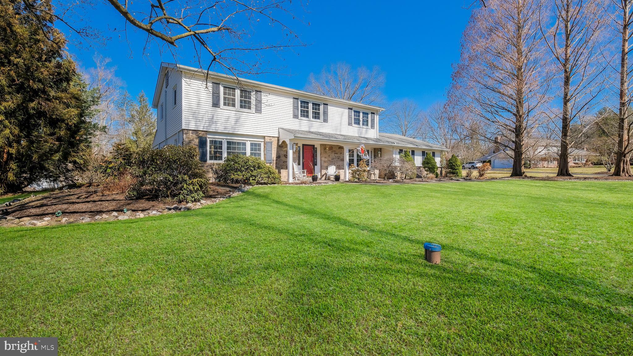 12 Pine Valley Road Doylestown, PA 18901 - Photo 49 of 63 a view of a house with a yard and sitting area