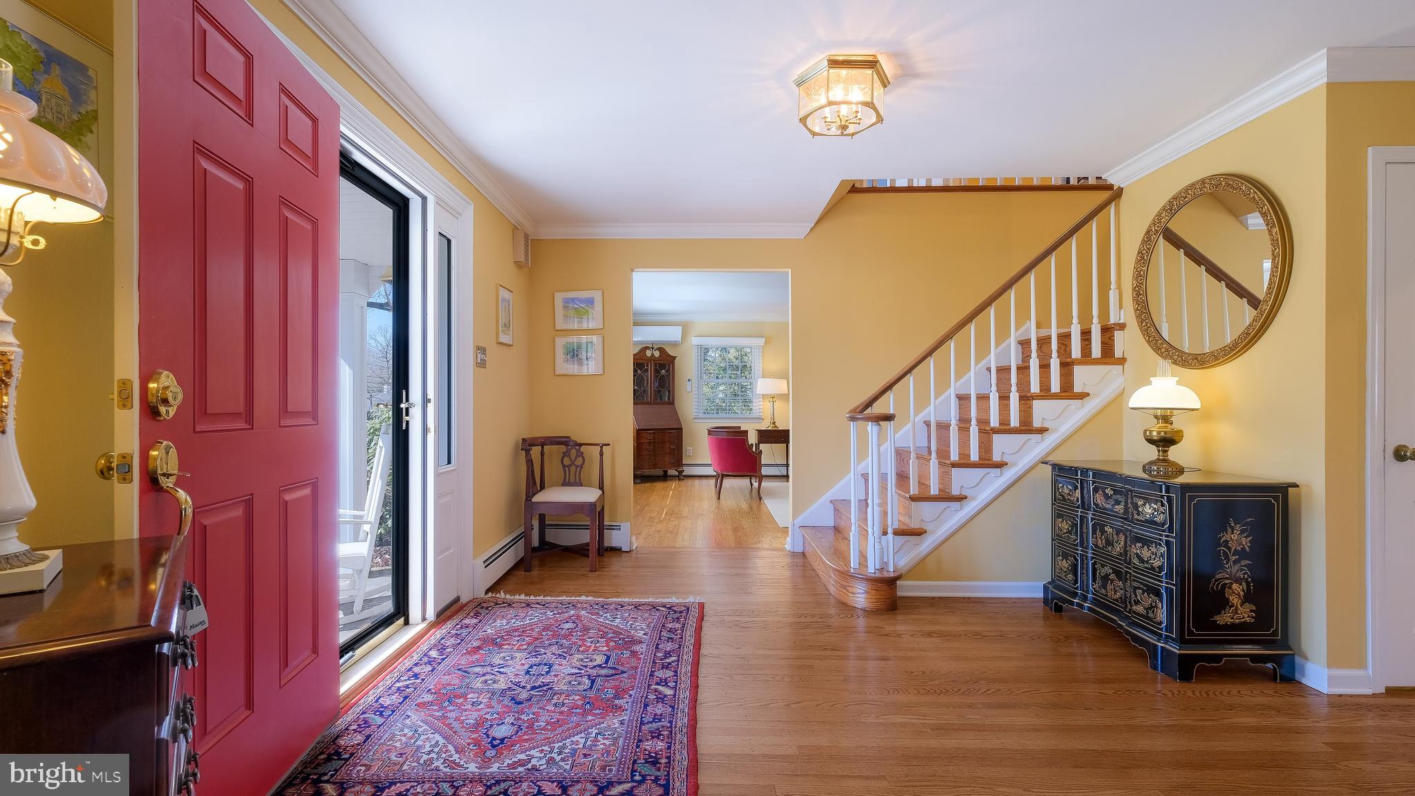 12 Pine Valley Road Doylestown, PA 18901 - Photo 5 of 63 a view of entryway and hall with wooden floor
