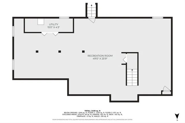 a picture of a floor plan