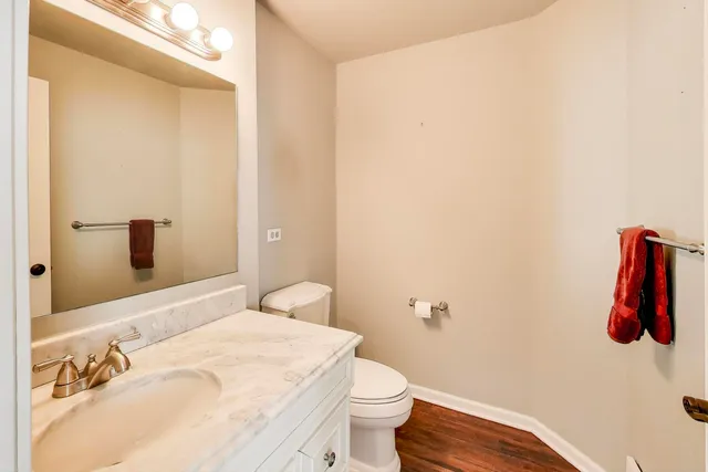 a bathroom with a sink and toilet