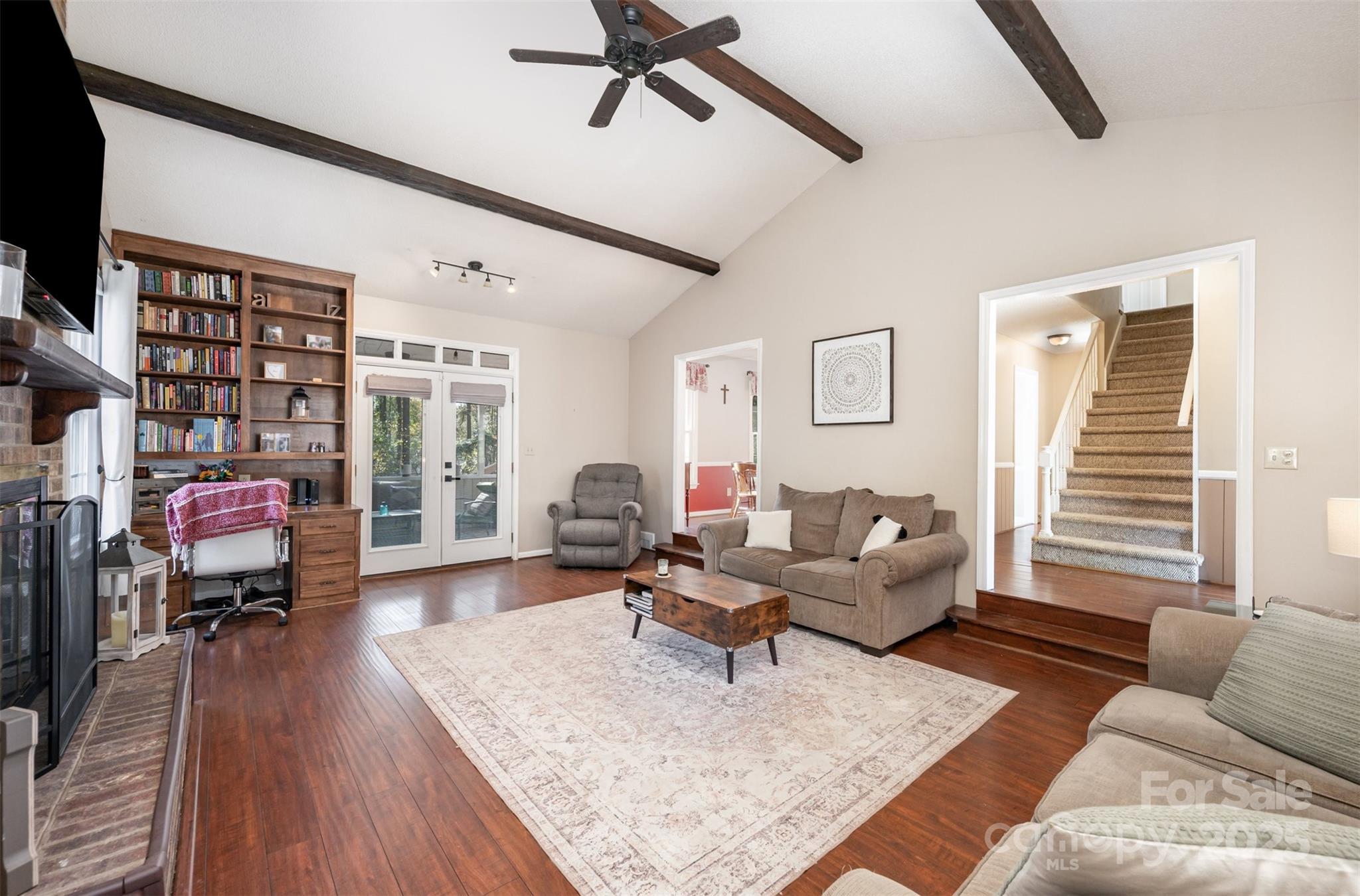 302 Nottingham Way Wadesboro, NC 28170 - Photo 18 of 30 a living room with furniture and a wooden floor