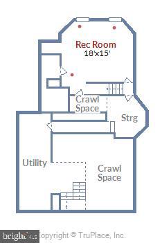 15 High Street Round Hill, VA 20141 - Photo 57 of 57 Basement Floor Plan