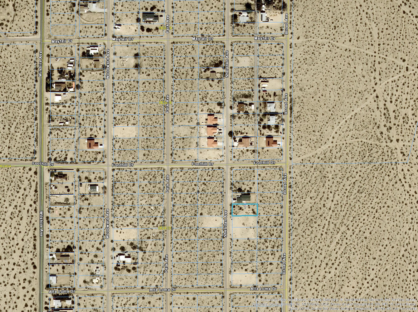 Sheridan Rd Avenue Twentynine Palms, CA 92277 - Photo 3 of 11 SatMap1