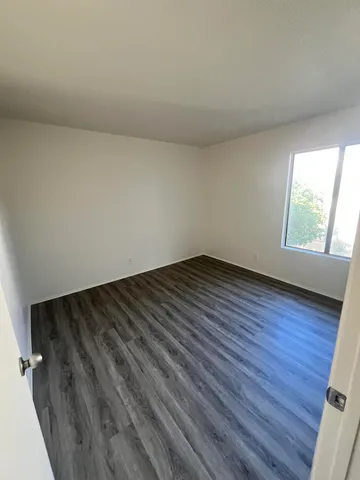wooden floor in a empty room