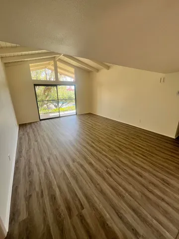 wooden floor in an empty room