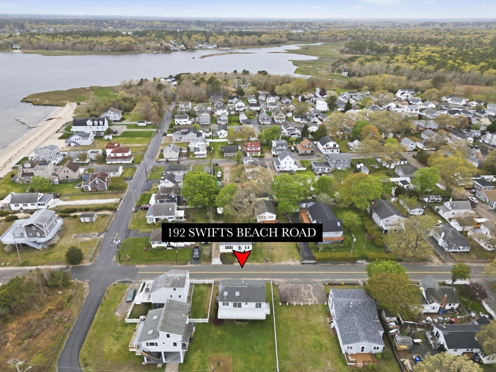 192 Swifts Beach Road Wareham, MA 02571 - Photo 14 of 38 an aerial view of a city with lots of residential buildings